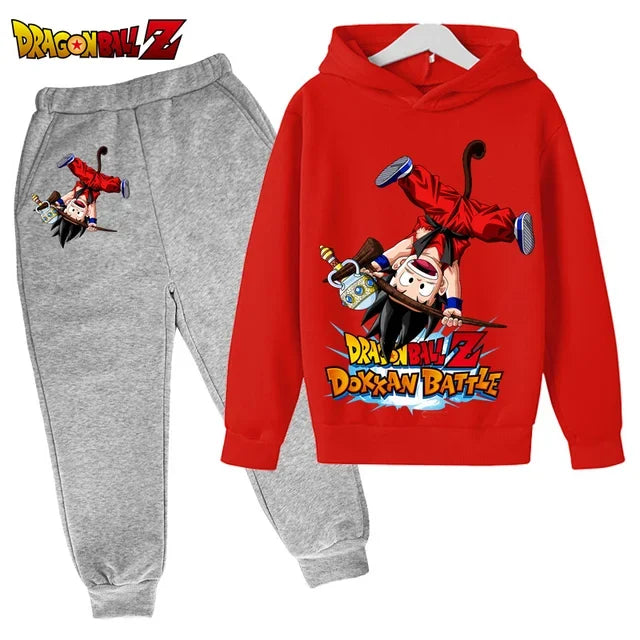 Maxy Dragon-ball Sweatshirts for Autumn Winter Sport Baby Dragon-ball Clothes Toddler Cartoon Print Fashion Top