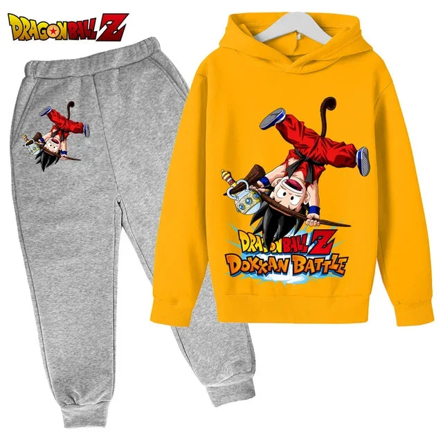 Maxy Dragon-ball Sweatshirts for Autumn Winter Sport Baby Dragon-ball Clothes Toddler Cartoon Print Fashion Top