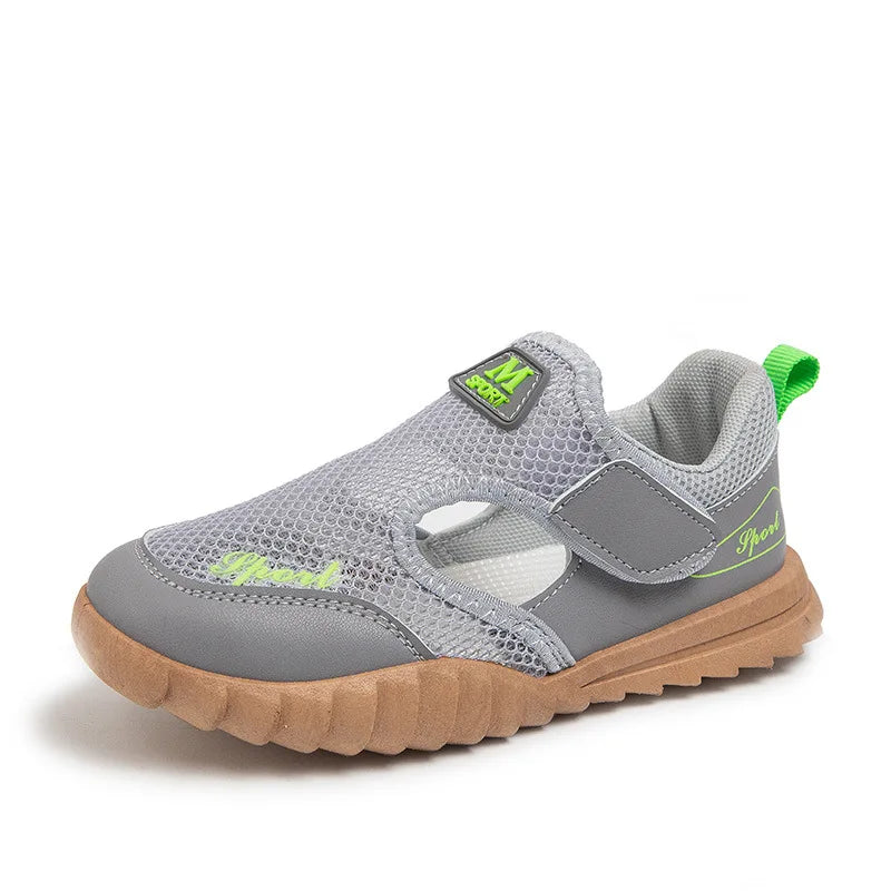 Maxy Children sandals girl breathable mesh soft sole beach shoes kid shoe for girl toddler boy shoe deisgner casual sneaker sandalias