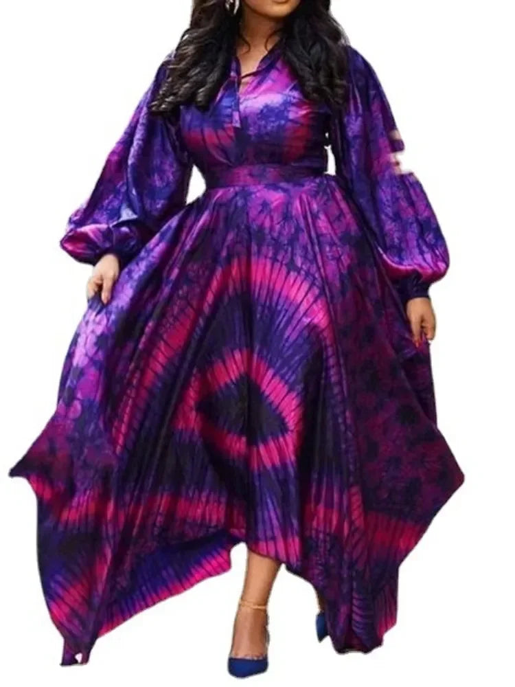 Maxy The Latest Hot Styles In Plus Size Kaftan Dress African Full Gown Nightdress Party Casual Dress