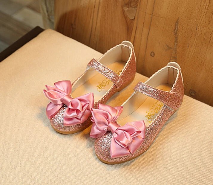 Maxy Children Princess Sandals Elegant Kids Girls Wedding Shoes Gold Dress Leather Shoes Party Shoes For Girls Pink
