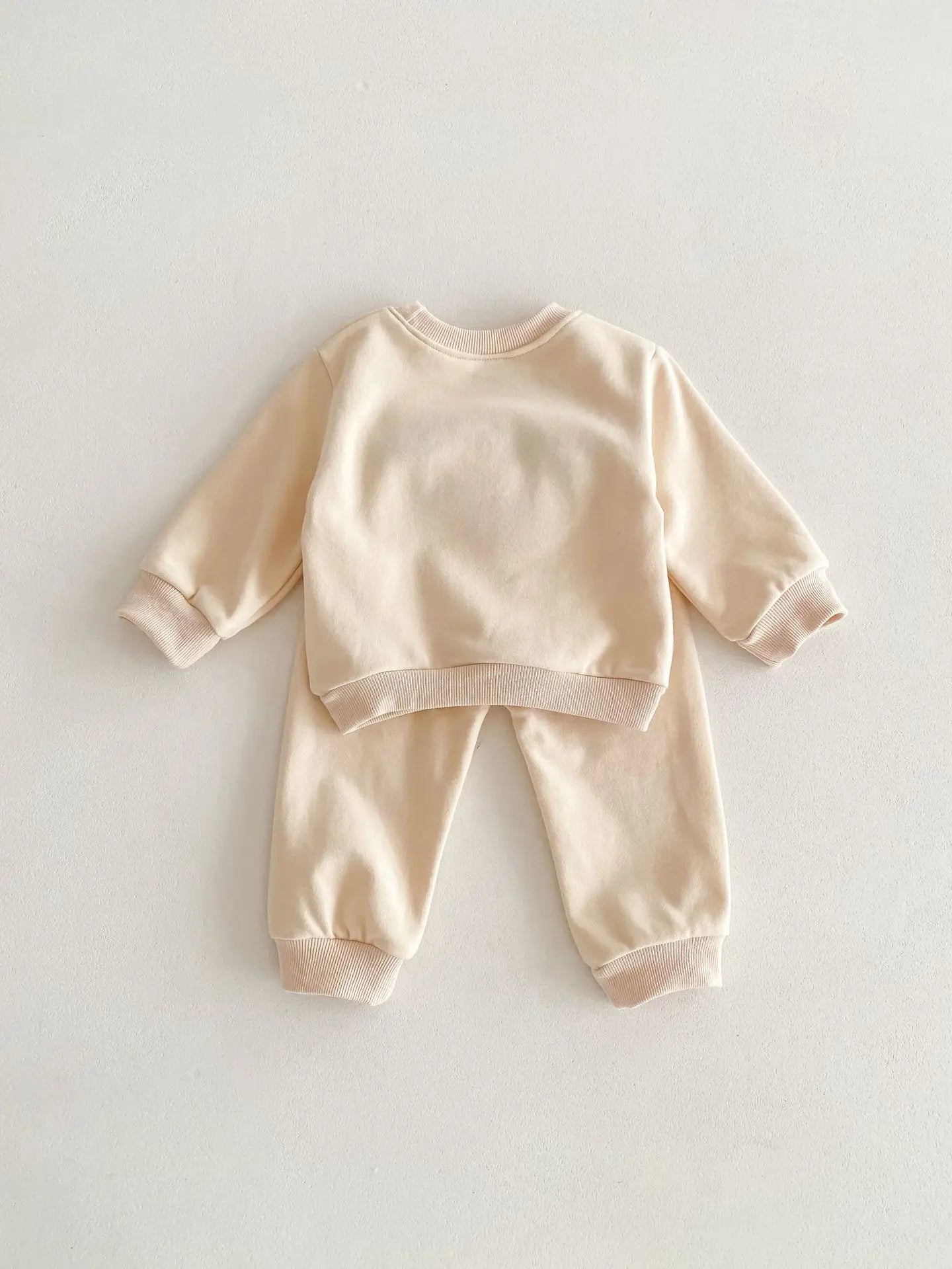 Maxy Baby Girl Clothes Sets Autumn Winter Korean Casual Letter Sweatshirt Pants 2pcs Suits Toddler Children Sportswear Outfit For Boy