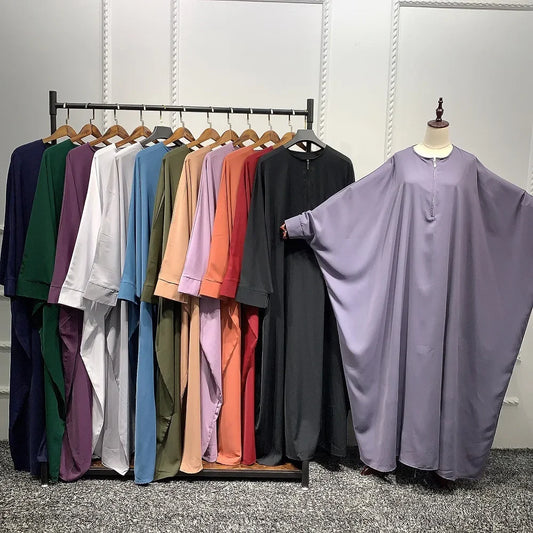Maxy Islamic Abayas Women Muslim Maxy Dress Prayer Garment Eid Ramadan Burqa Saudi Arab Robe Turkey Kaftan Abaya Burqa Gown Djellaba