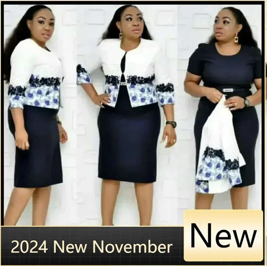 Maxy new arrival elegant fashion style women plus size dress XL-5XL