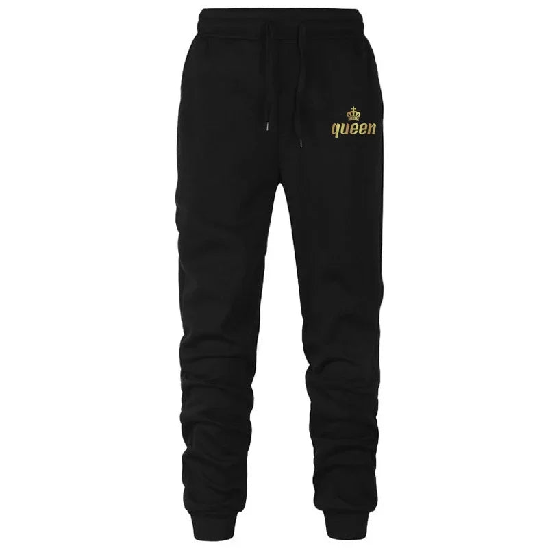 Maxy King And Queen Couple Outfit Hoodie and Jogger Pants High Quality Men Women Daily Casual Sport Jogging Suit King Queen Tracksuit