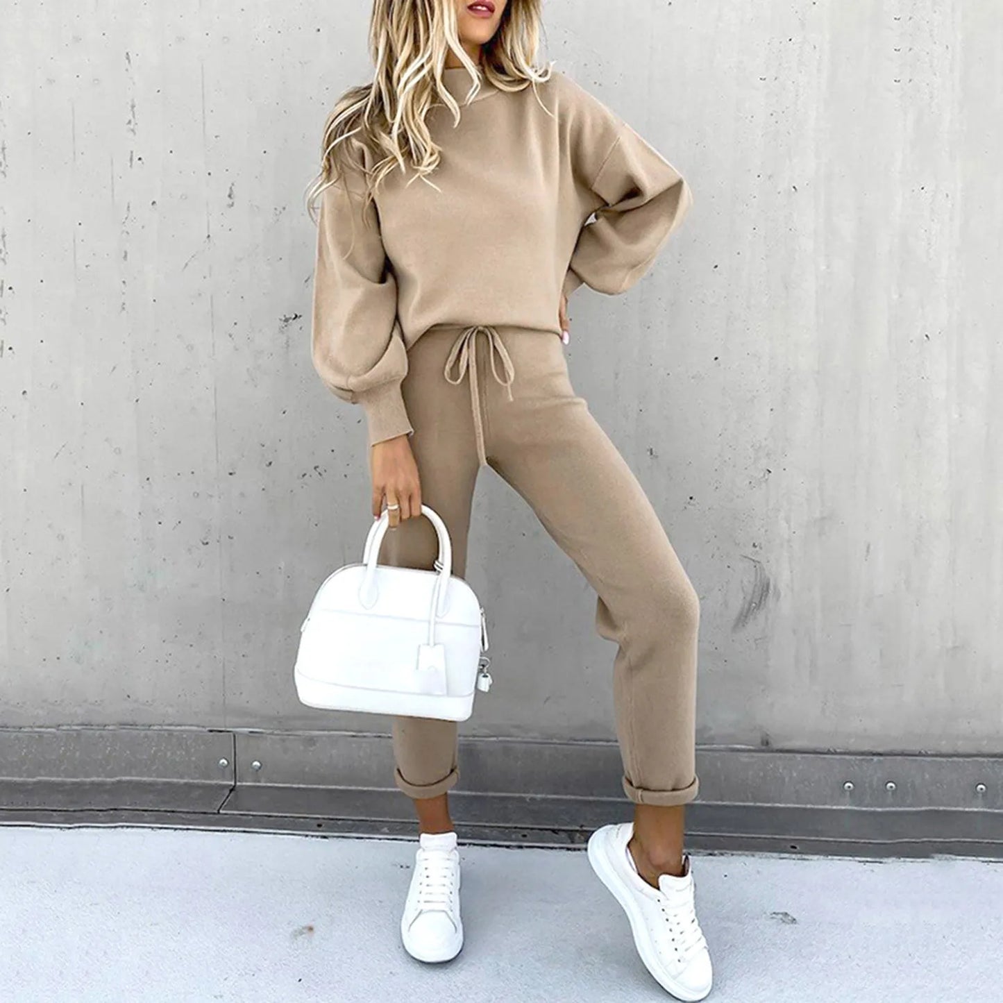 Women's Tracksuit Spring Autumn Two Piece Set Loose Sweatshirts Jogger Pants Sets Female Casual Sportswear Suit Streetwear