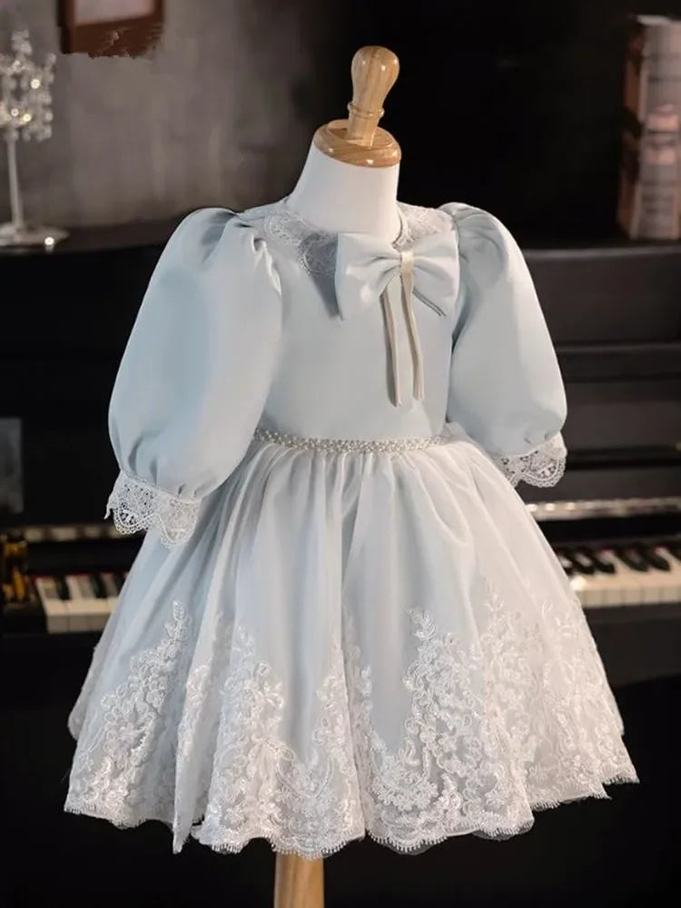 Amay New Children's Evening Gown Host Piano Performance Wedding Birthday Party Flower Girl Dresses A4212 Bridesmaid Dresses