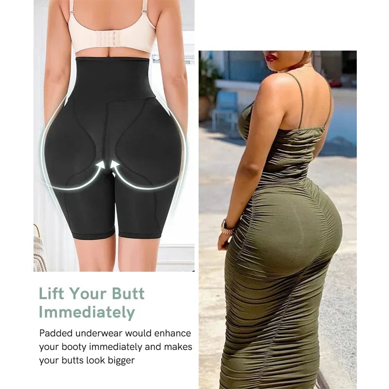 Maxy BBL Shorts Underwear Women Fake Asses Tummy Control Butt Lifte Breathable Hip Pads Panties Buttocks Enhancer Body Shapewear