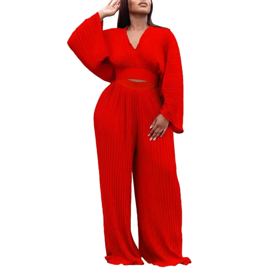 Maxy 2 Piece Women Sets New Arrival Spring Autumn Matching Sets Two Pieces Sets Top Pants Suits Outfits Clothing