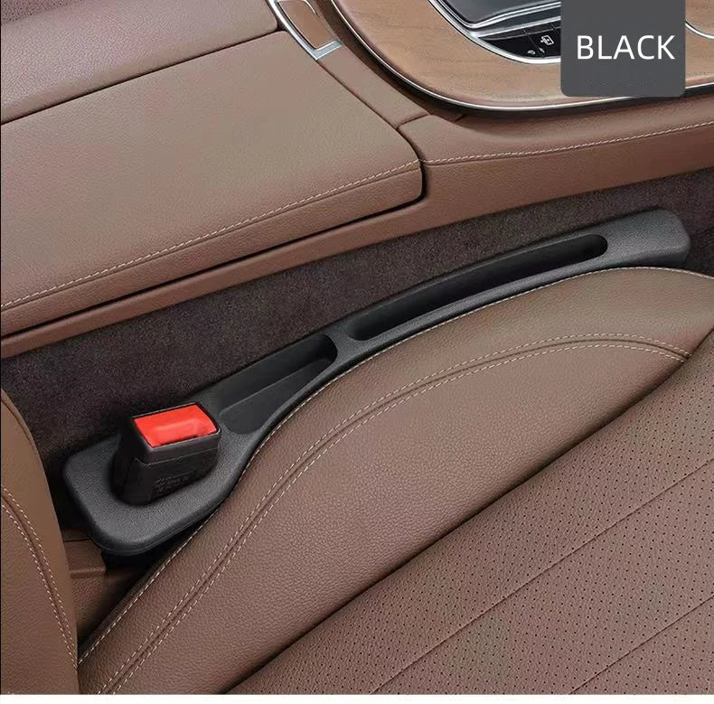 Maxy 2Pcs Car Seat Gap Plug Strip Proof Seat Gap Storage Organizer Side Seam Car Gap Filler Leak Interior Decoration Universal
