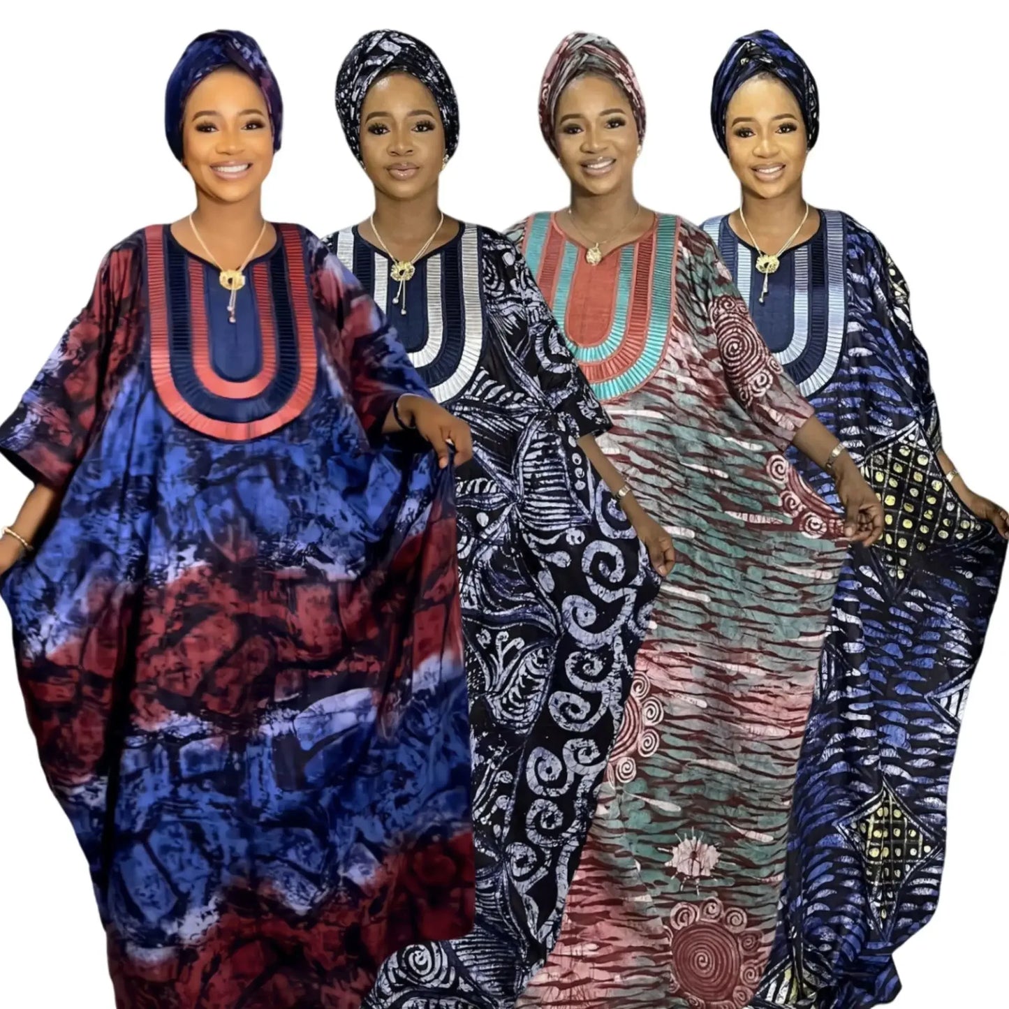 Africa Clothing Gowns African Dresses for Women Muslim Fashion Abayas Boubou Dashiki Ankara Outfits Evening Dubai Kaftan Abaya