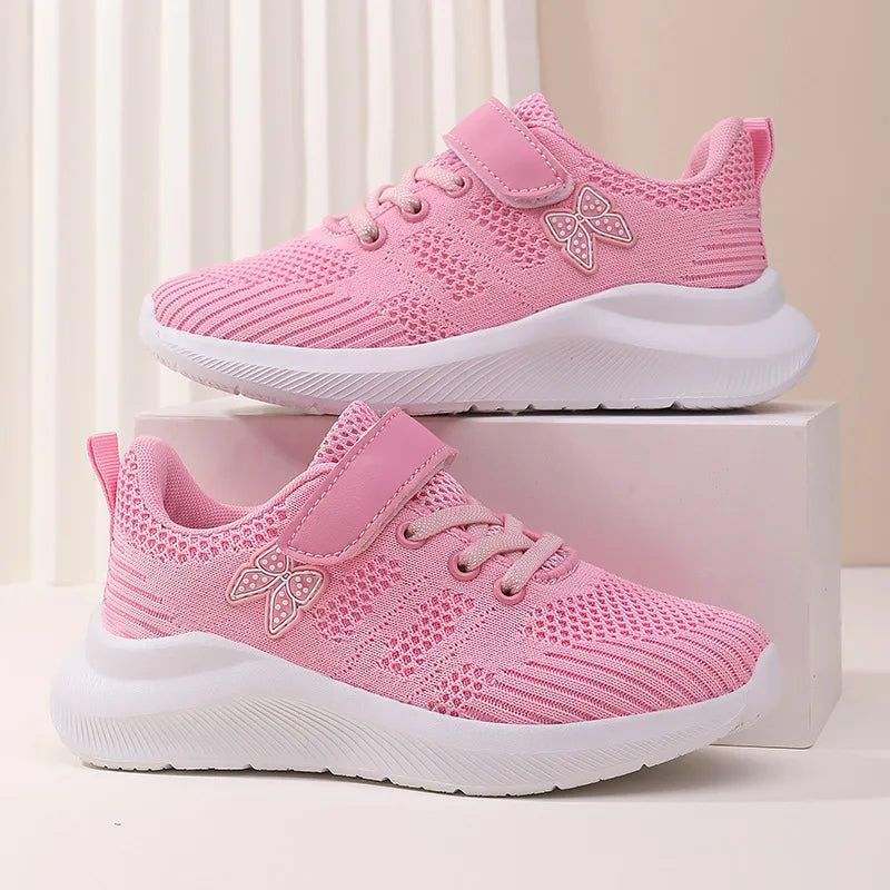 Maxy Children's Shoes for Girls Shoes High Quality Kids Sneakers Toddlers Casual Sports Shoe Breathable Mesh Lightweigh Comfortable