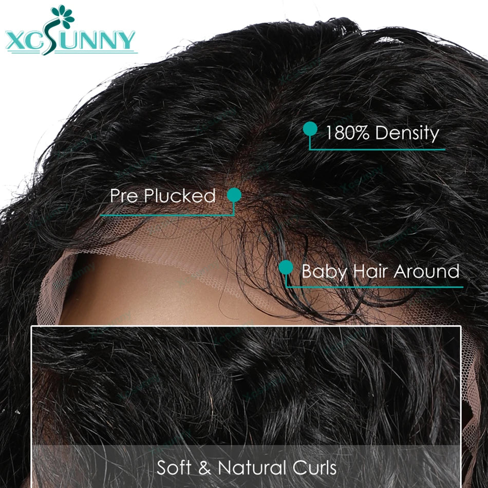 Maxy Kinky Curly Bob Wig Human Hair Glueless 13x6 Lace Front Wigs Human Hair Curly Short Pre Plucked For Black Women