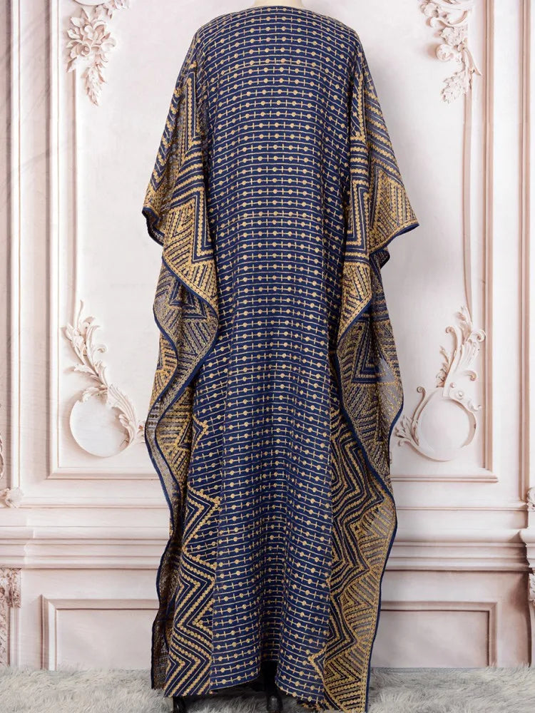 Maxy Evening Dress Women Dashiki Muslim Fashion Abaya African Clothes Robe Marocaine Luxury Dubai Kaftan Dress Vetement Plus Size