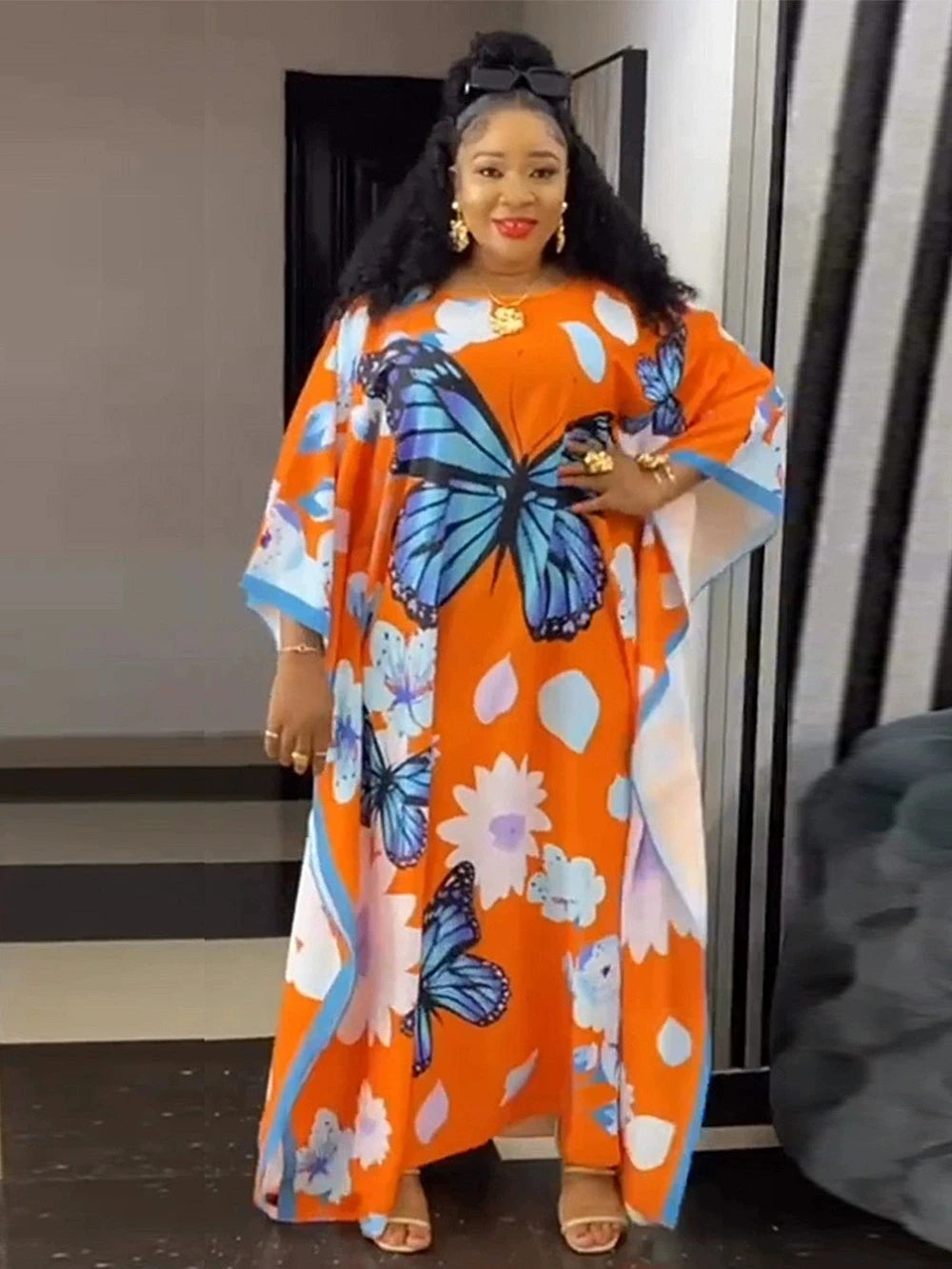 Amay Party Dresses for Women Plus Size Dashiki Ankara Lace Wedding Evening Gowns Elegant Turkey Muslim Maxy Dress