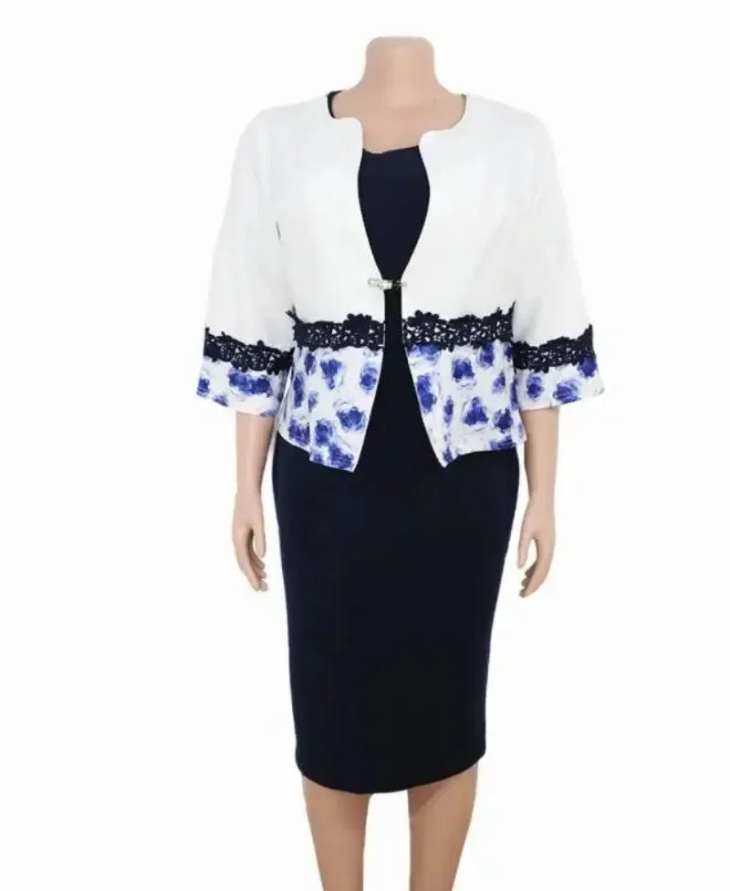 Maxy new arrival elegant fashion style women plus size dress XL-5XL