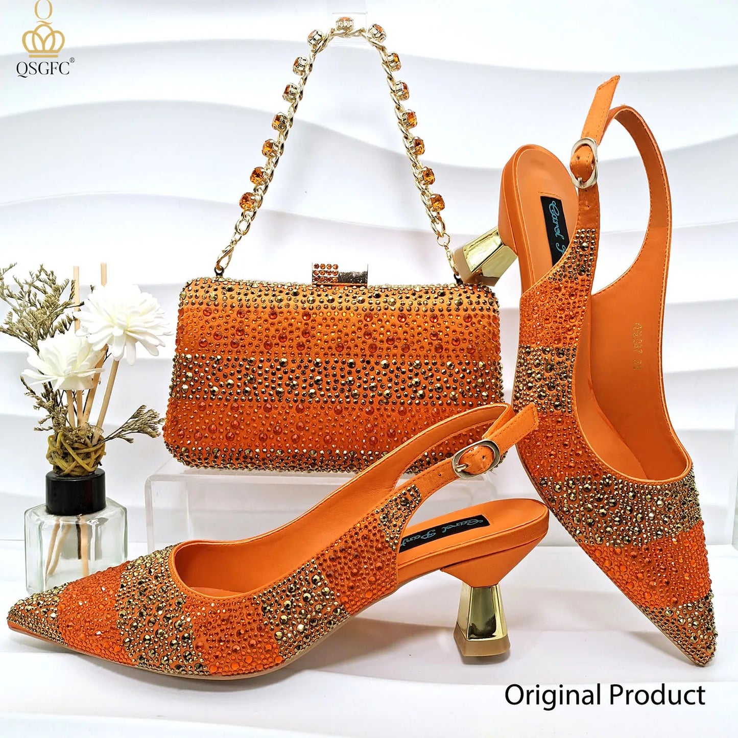 Maxy New Arrive Design Party Shoes with Matching Clutch Bag Hot African Wedding With Women Heel Shoes And Bag Set Party