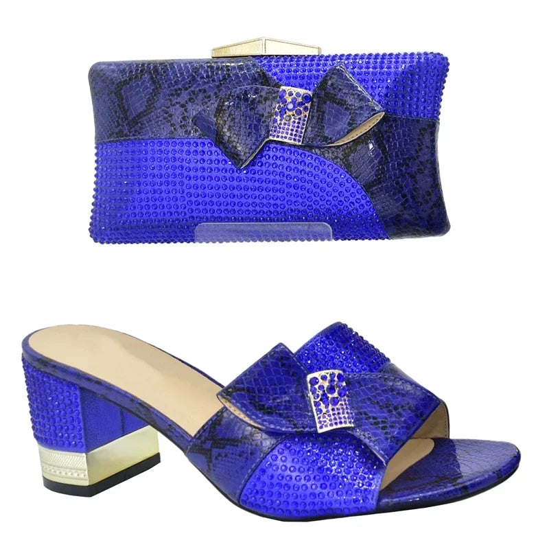Momsey Latest Wedding Shoes for Women Bride Shoe and Bag Set for Party in Women Plus Size Women Shoes 43 Wedding Shoes Bride