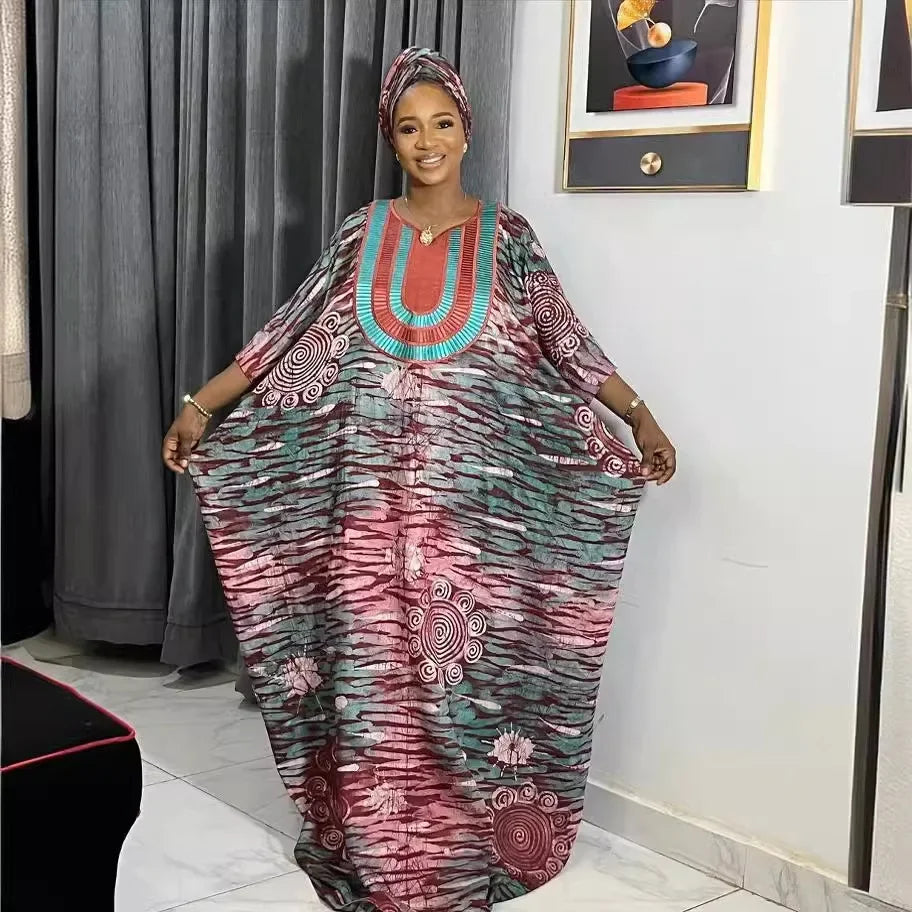 Africa Clothing Gowns African Dresses for Women Muslim Fashion Abayas Boubou Dashiki Ankara Outfits Evening Dubai Kaftan Abaya