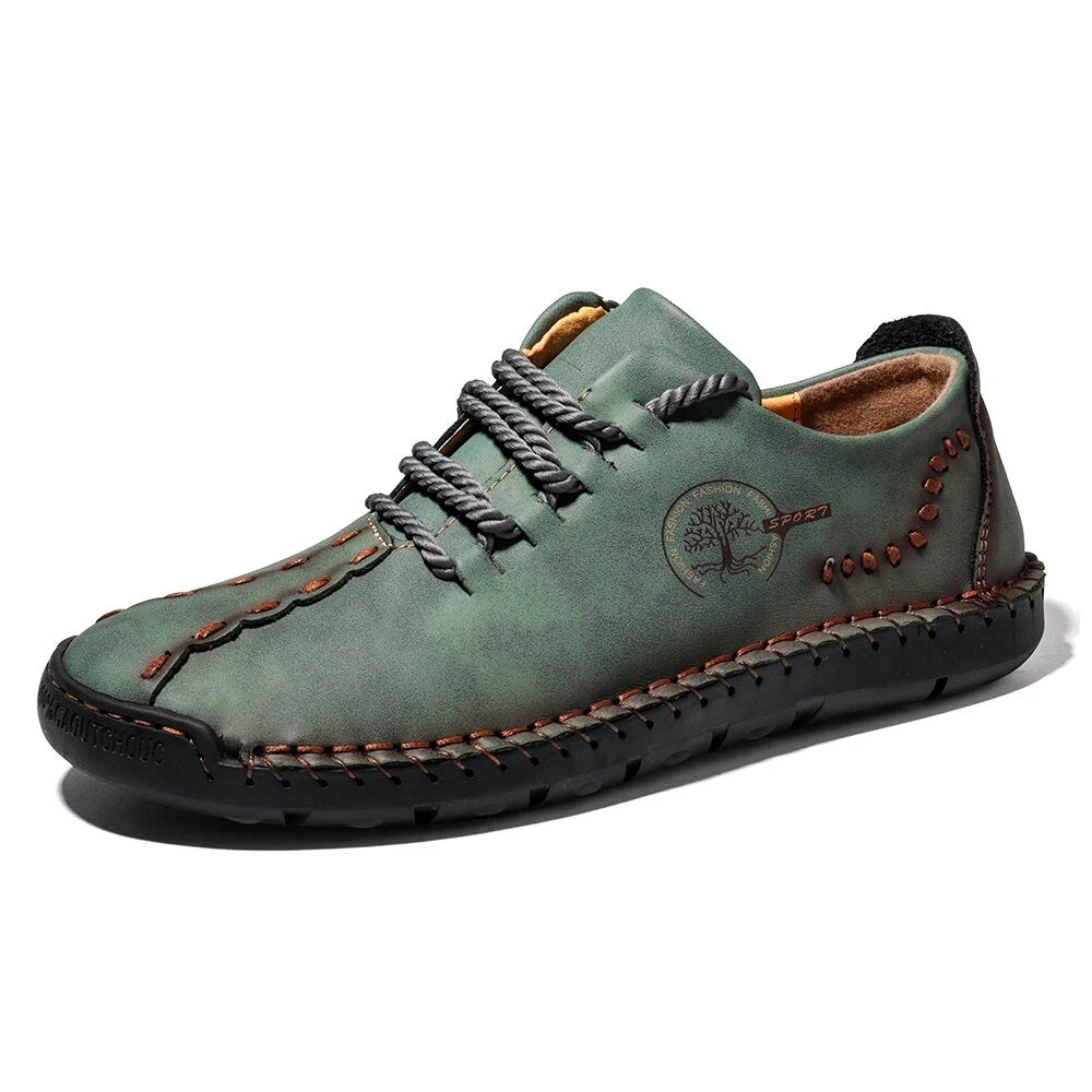 Visco Handmade Leather Casual Men Shoes Design Sneakers Men Comfortable Leather Shoes Men Loafers Hot Sale Moccasins Driving Shoe