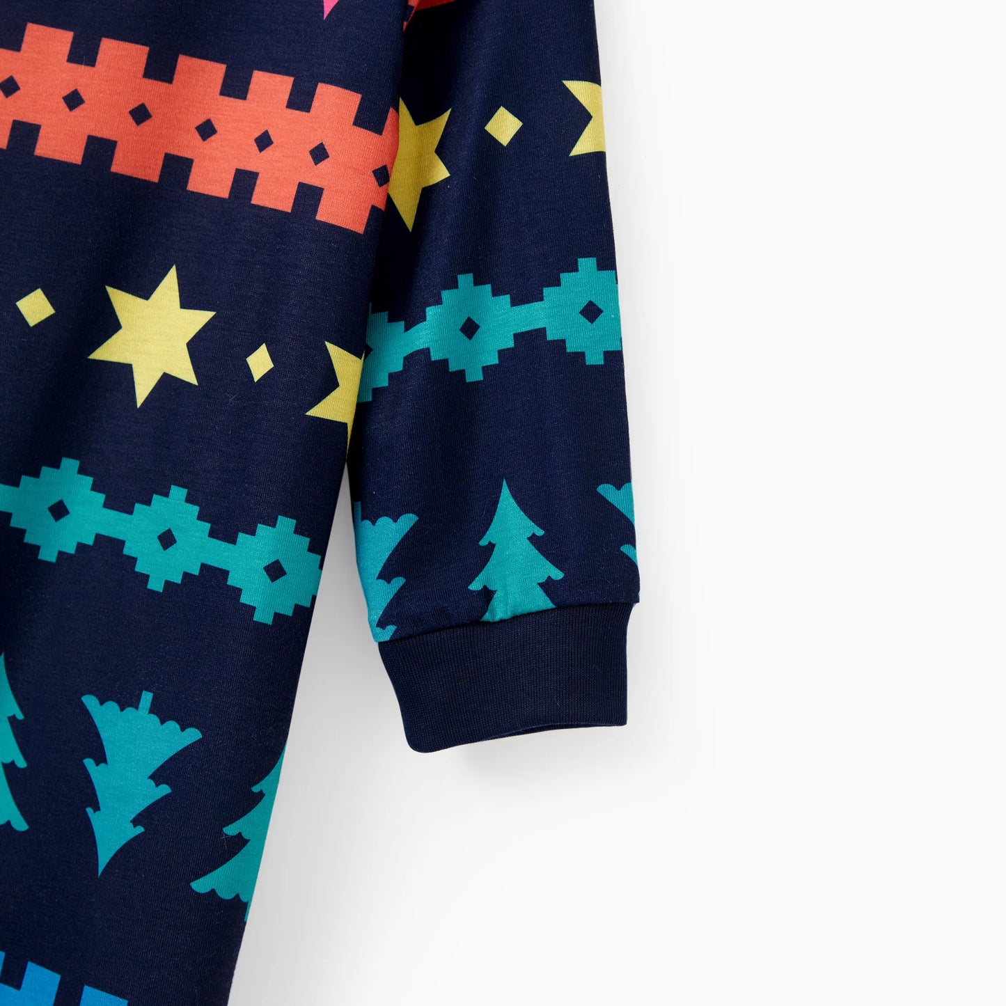 PatPat Max Christmas Pajamas Sets Family Matching Allover Xmas Tree/Star/Fair Isle Pattern