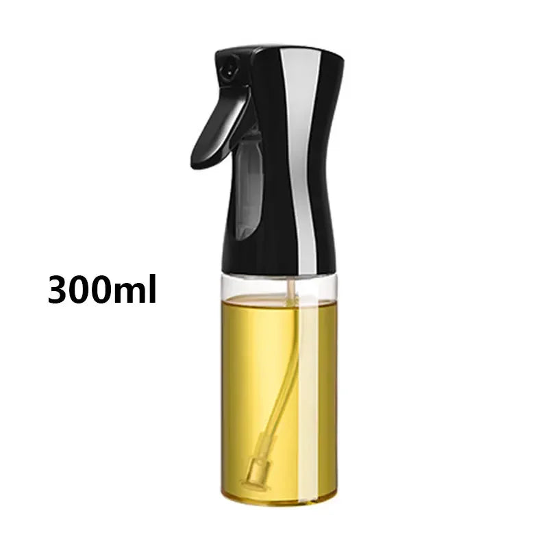 Maxy 200/300/500ml Oil Spray Bottle BBQ Cooking Olive Oil Sprayer Plastic Baking Oil Spray Empty Bottle Vinegar Bottle Or  Oil brush