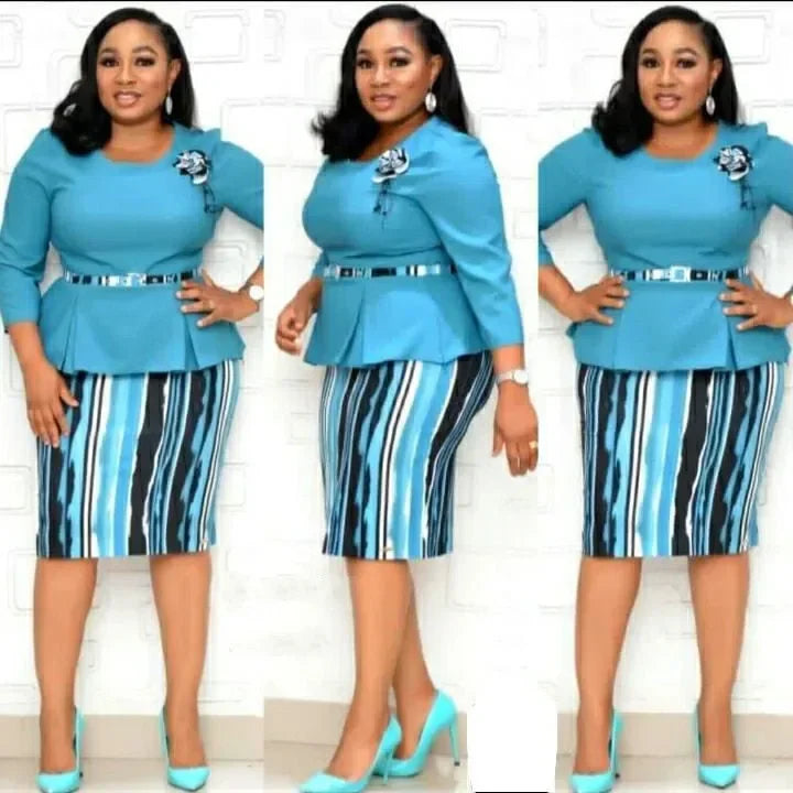 Maxy L-4XL African Dresses for Women Summer African Women Printing Plus Size Dress Africa Clothes for Woman