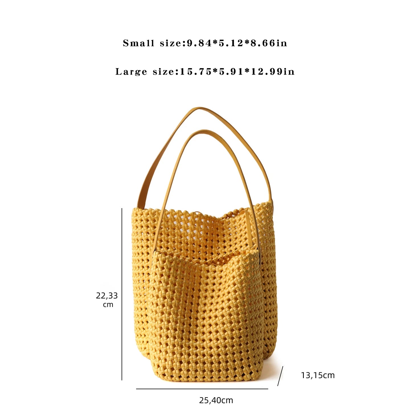 Maxy NEW Hollow woven silk and satin with cowhide women's bag large capacity tote bag hand-heeled shoulder armpit bag bucket bag