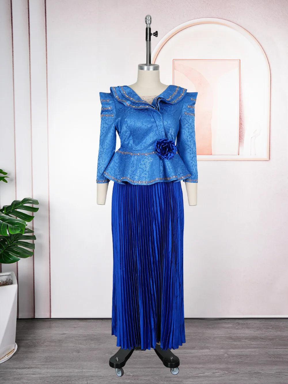 Amay Party Dresses for Women Elegant Turkey Muslim Maxy Dress Plus Size Fashion Dashiki Ankara Wedding Evening Gown