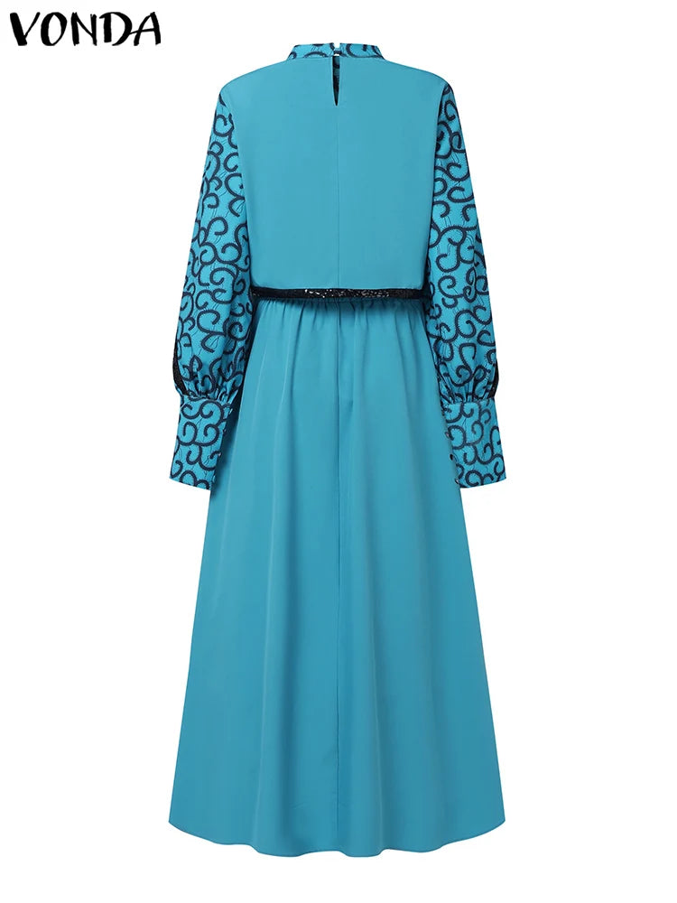 Maxy Hollow Out Elegant Loose 2PCS Dress Sets Women Sets Casual Bohemian Two Piece Suits Printing Outfits