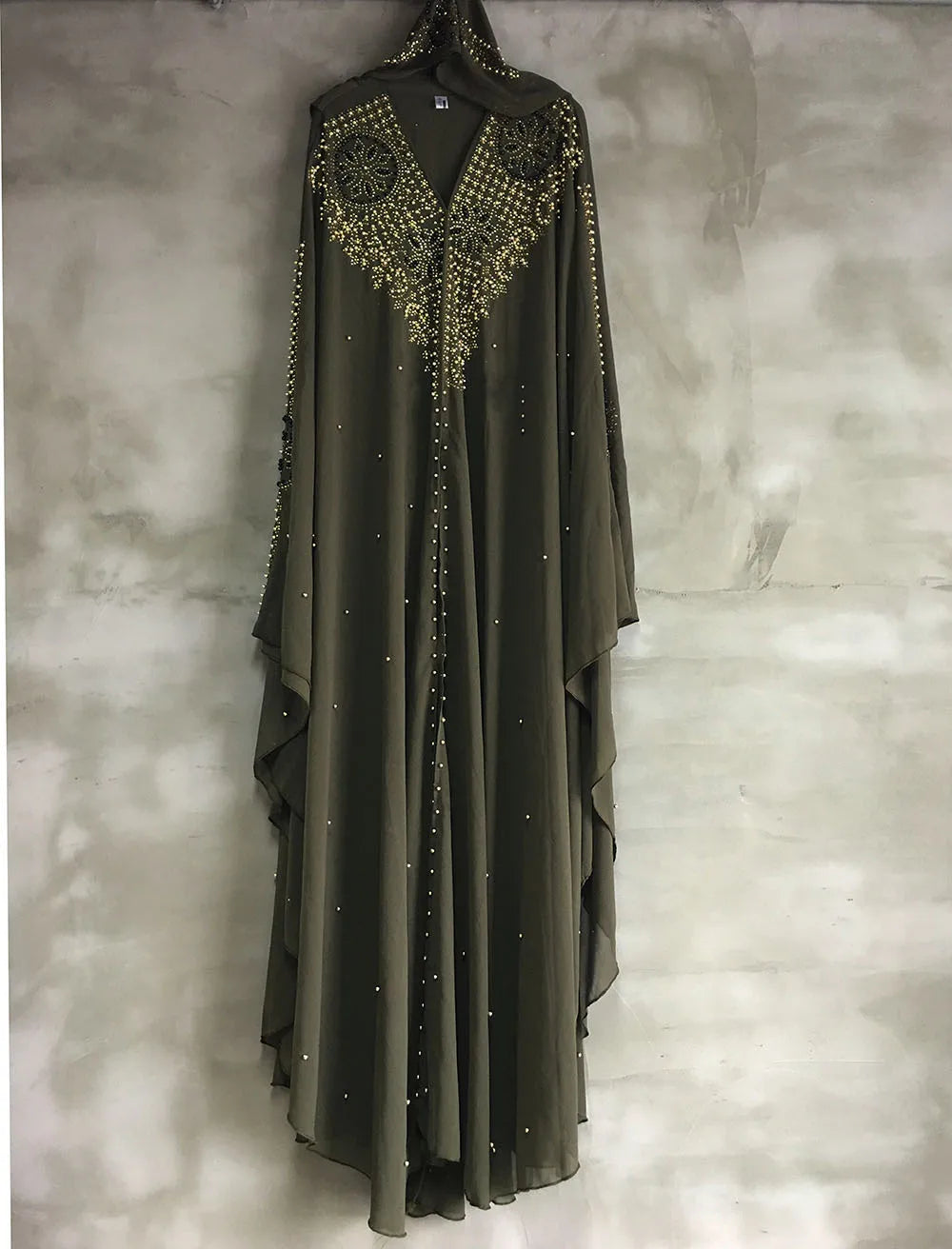 Babs new arrival elegant fashion style women plus size long shawl dress