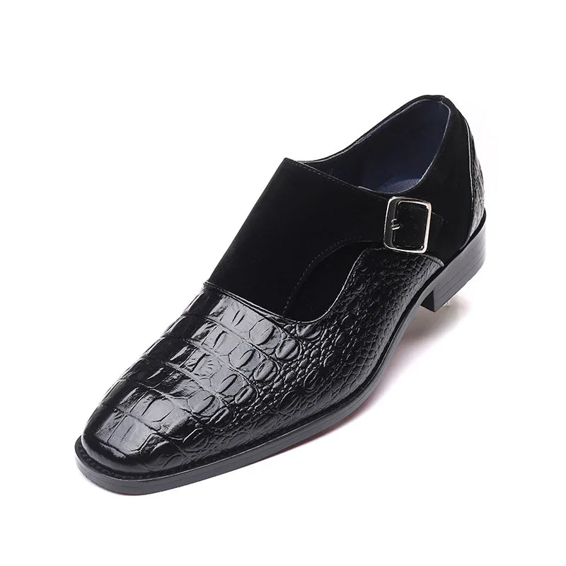 Amay Italian Fashion Suede Oxford Shoes For Mens Large Sizes Formal Leather Footwear Dress Loafers Slip On Sapatos Tenis Masculino