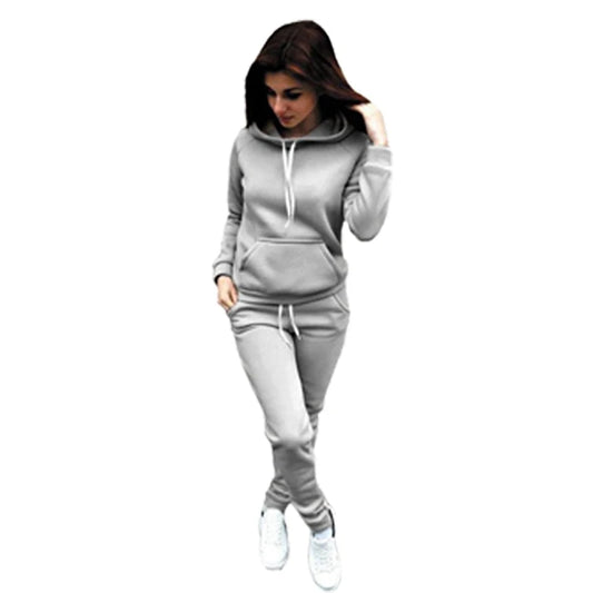 Maxy Women Tracksuits Sports Wear Jogging Suits Ladies Hoodie and Pants Set Clothes Sweat Suits